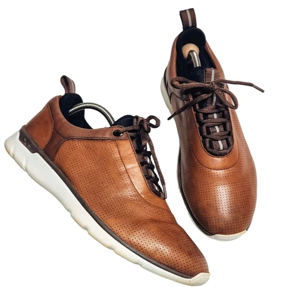 *J&M XC4 Dual Width Sz 12M Brown Sheepskin Leather Johnston & Murphy | Shoes | Jm Johnston Murphy Sheepskin  main image 4